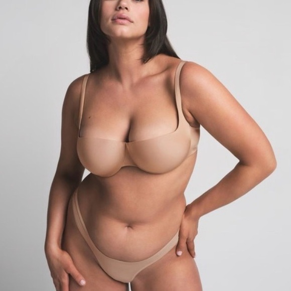 SKIMS Ultimate Push-Up Balconette Bra in Color Clay 34DDD - NWT - Picture 2 of 11